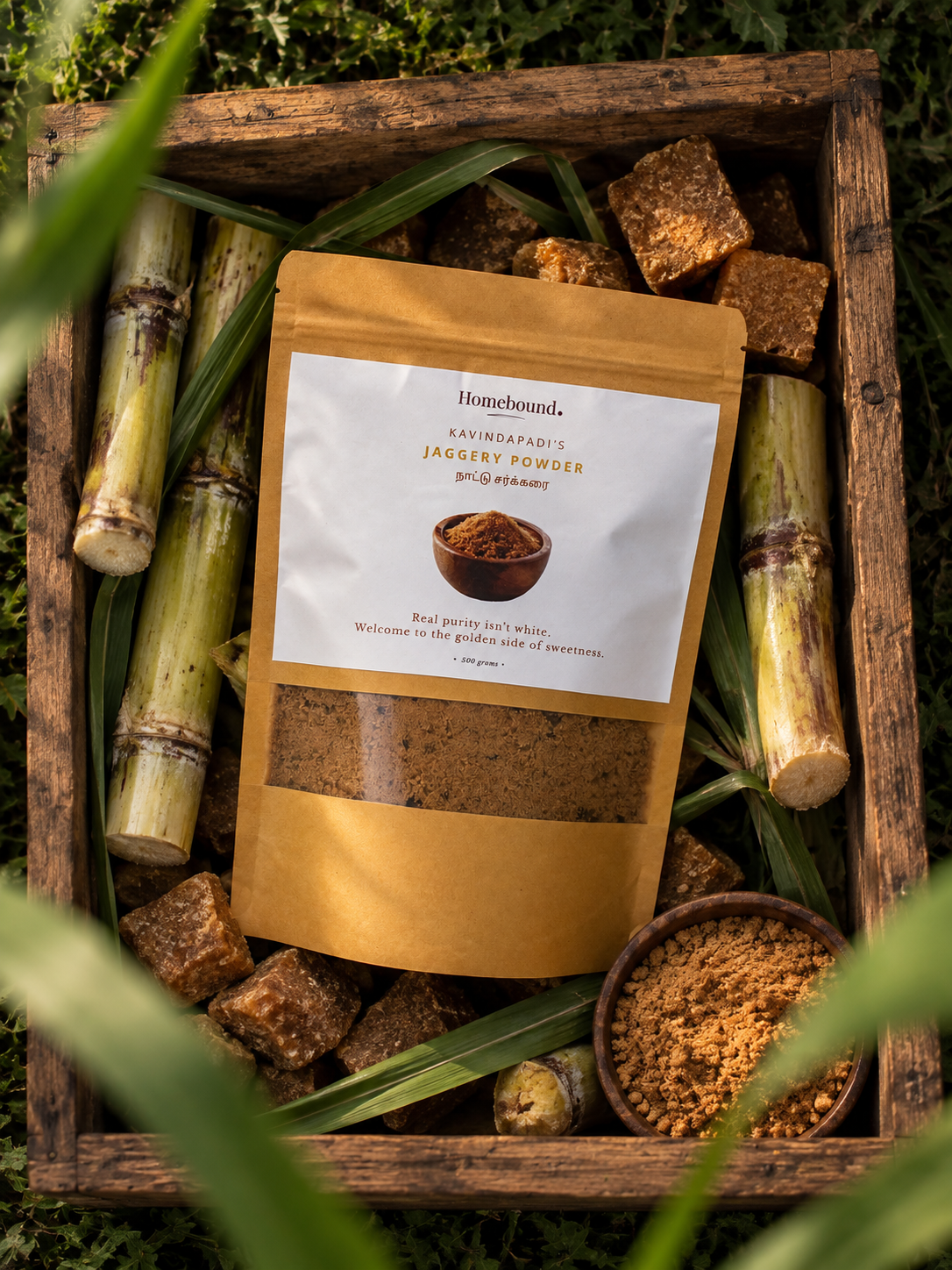 Kavindapadi’s Jaggery Powder