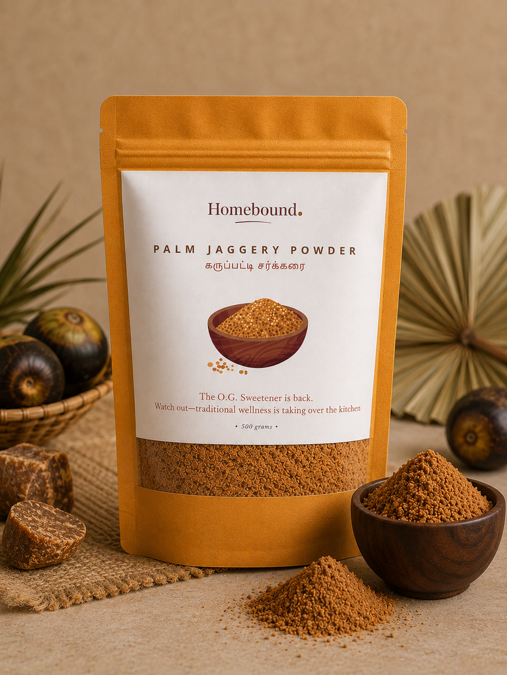 Palm Jaggery Powder